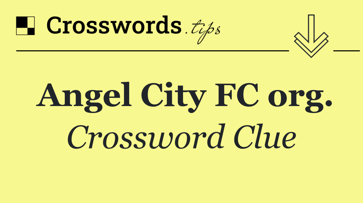 Angel City FC org.