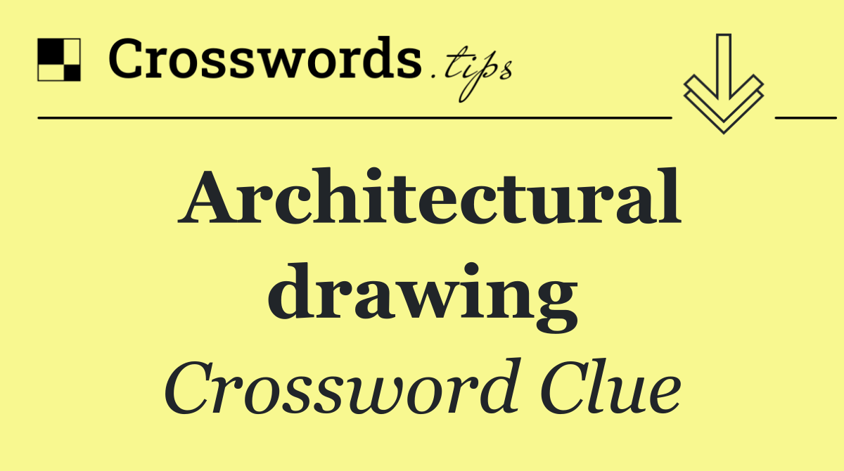 Architectural drawing