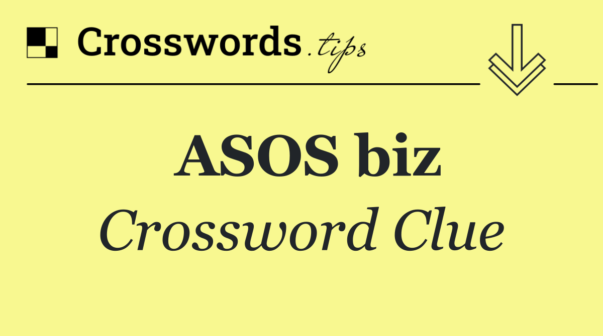 ASOS biz