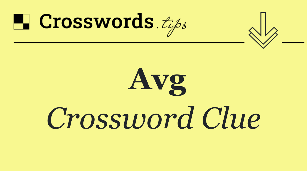 Avg