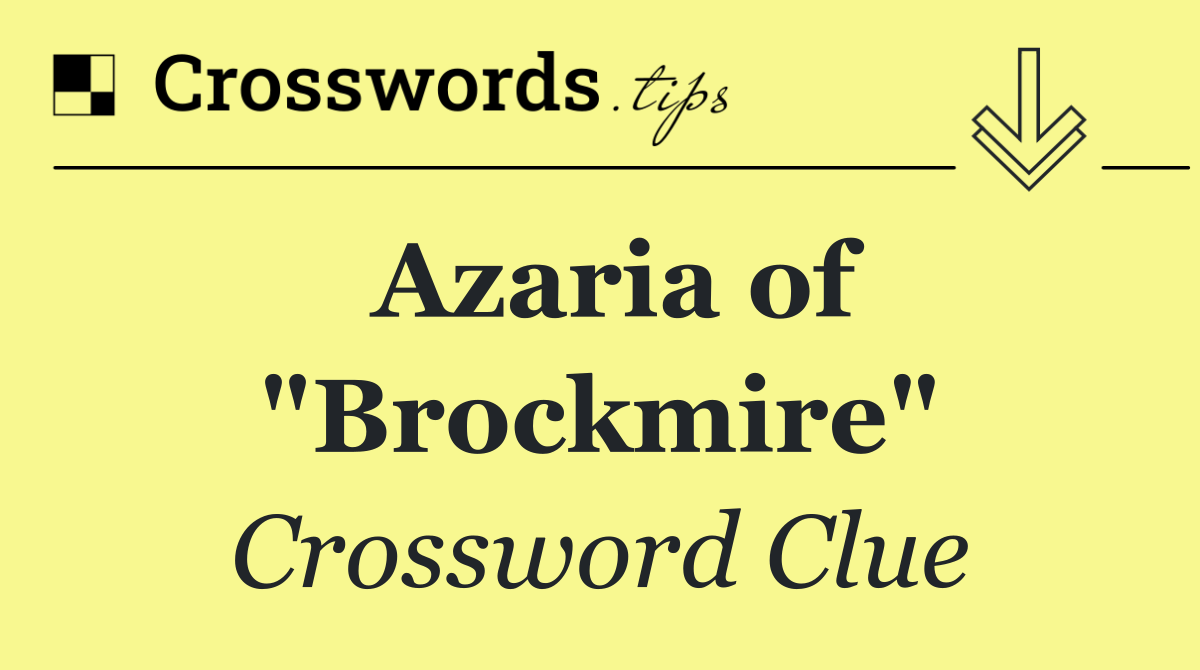 Azaria of "Brockmire"