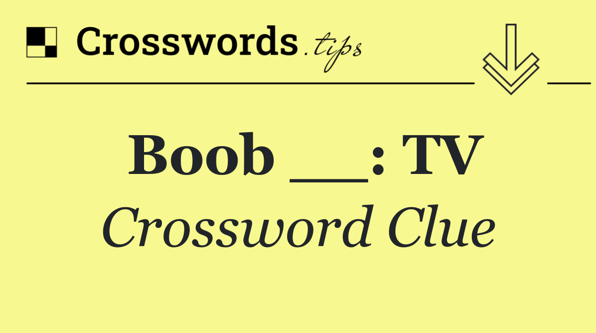 Boob __: TV