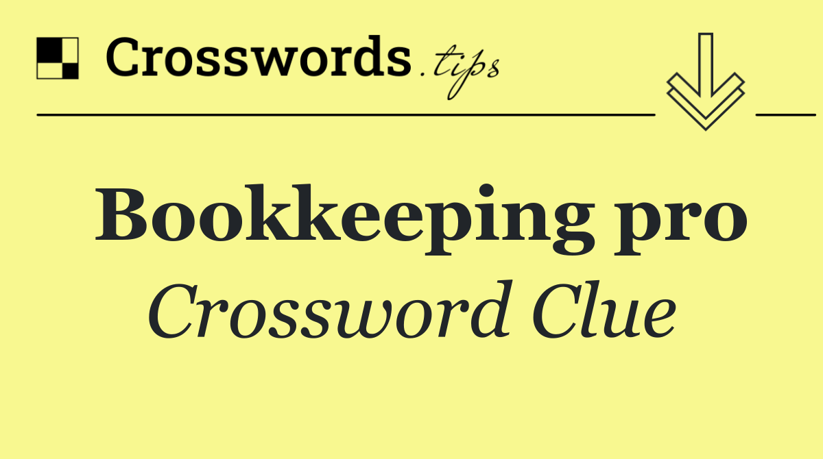 Bookkeeping pro