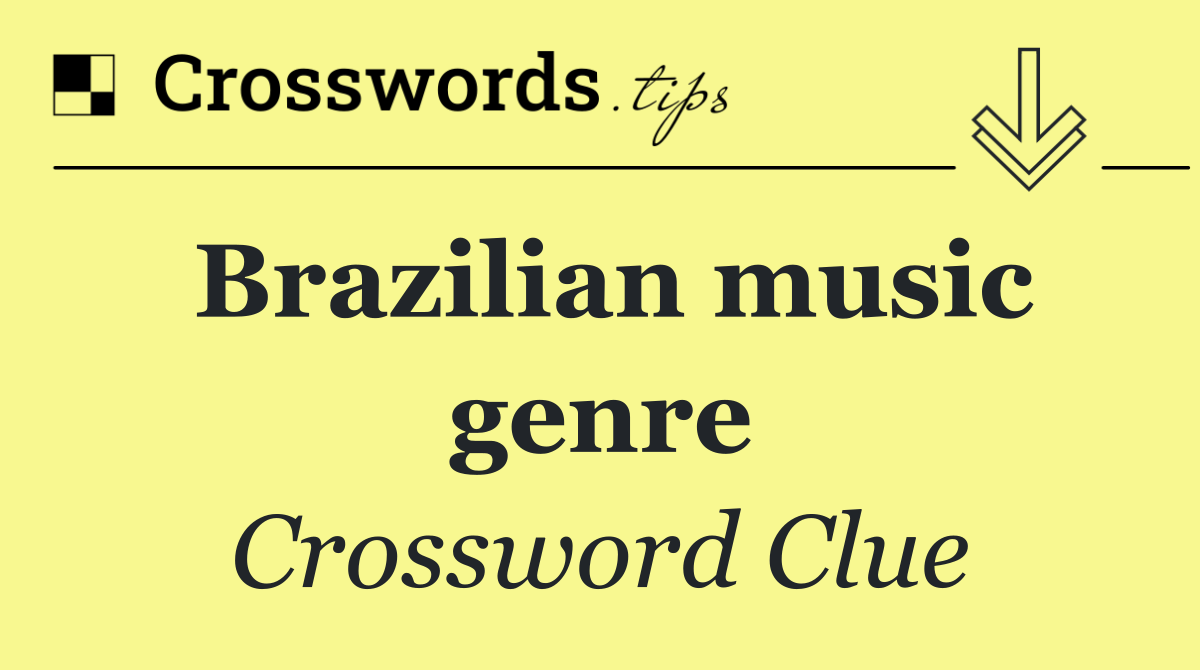 Brazilian music genre