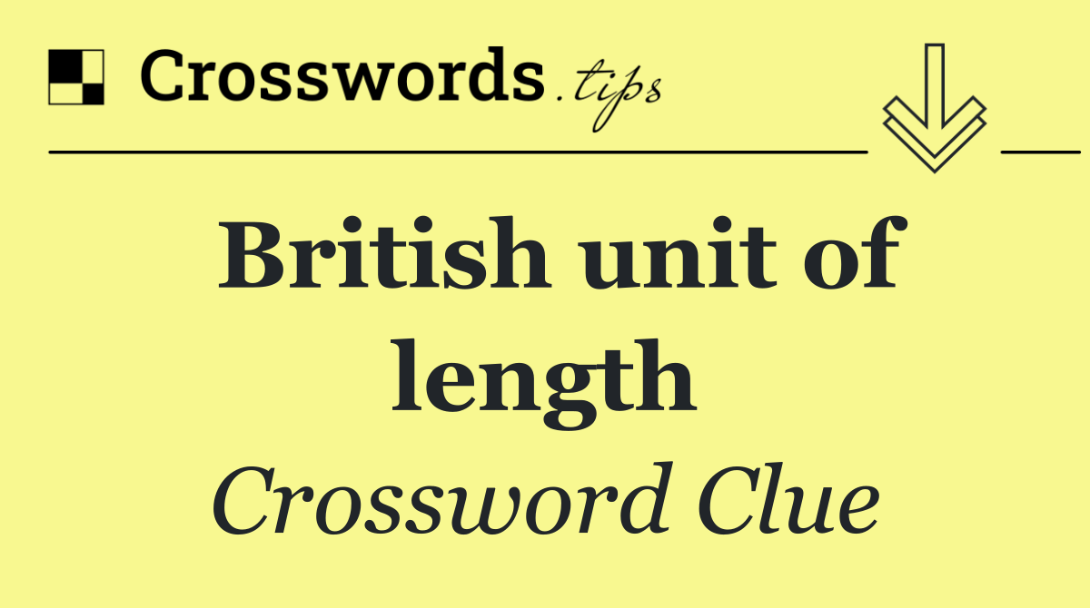 British unit of length