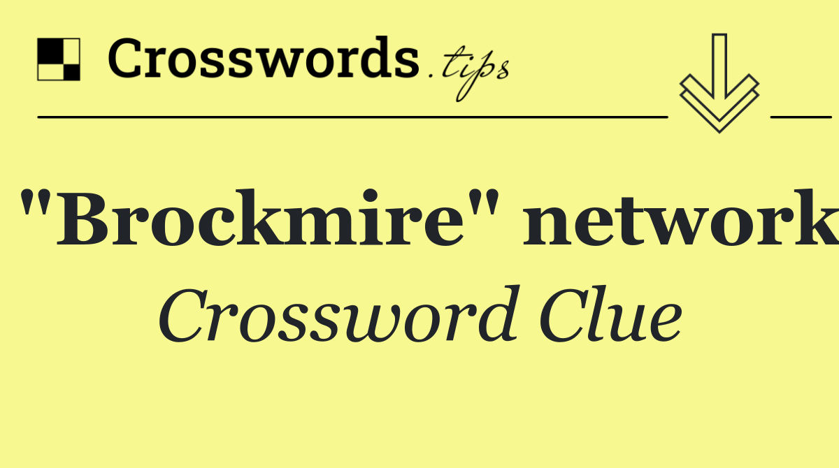 "Brockmire" network