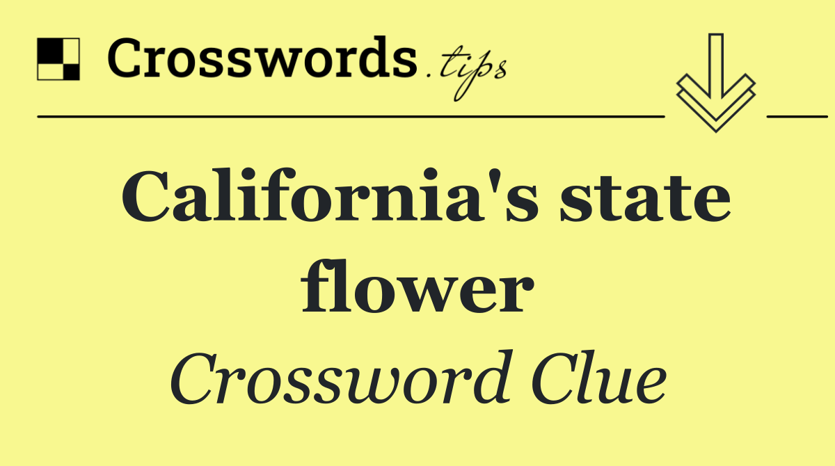 California's state flower