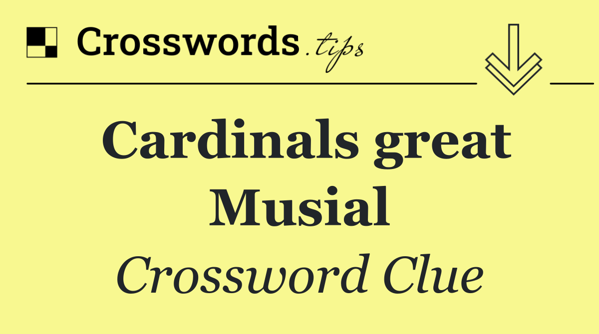 Cardinals great Musial