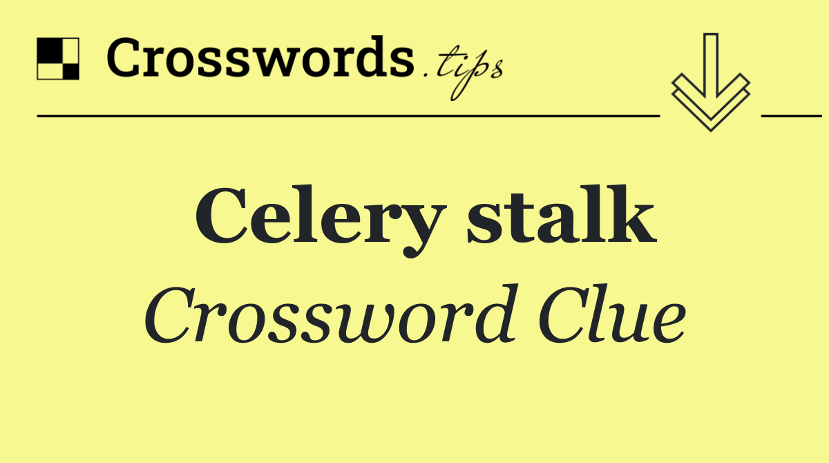 Celery stalk