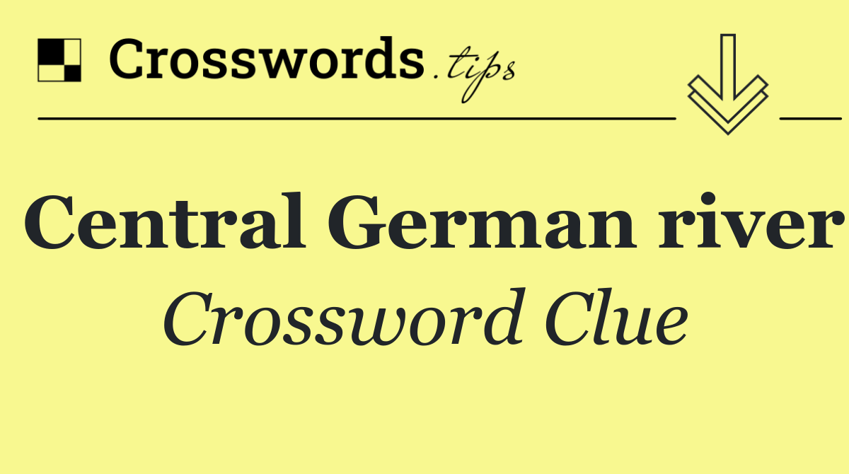 Central German river