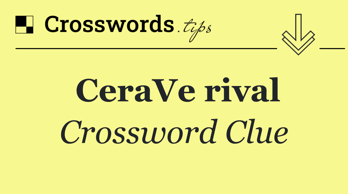 CeraVe rival