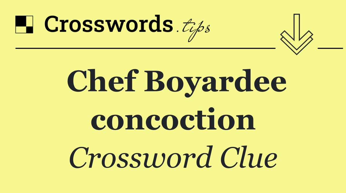 Chef Boyardee concoction