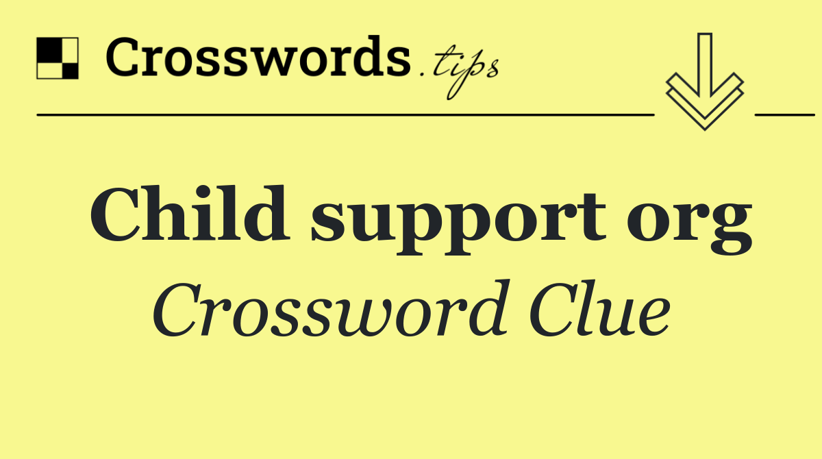 Child support org