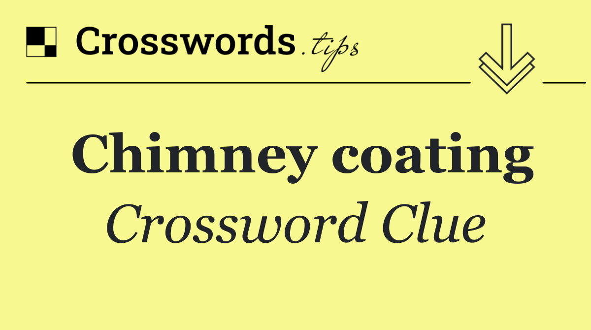 Chimney coating