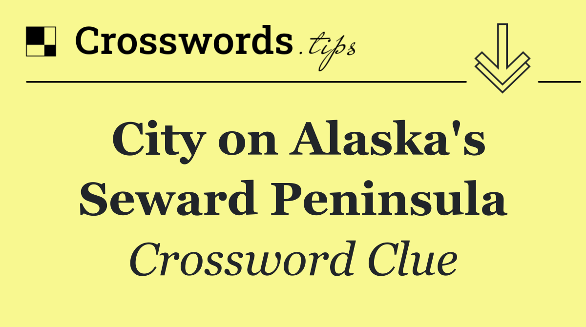 City on Alaska's Seward Peninsula