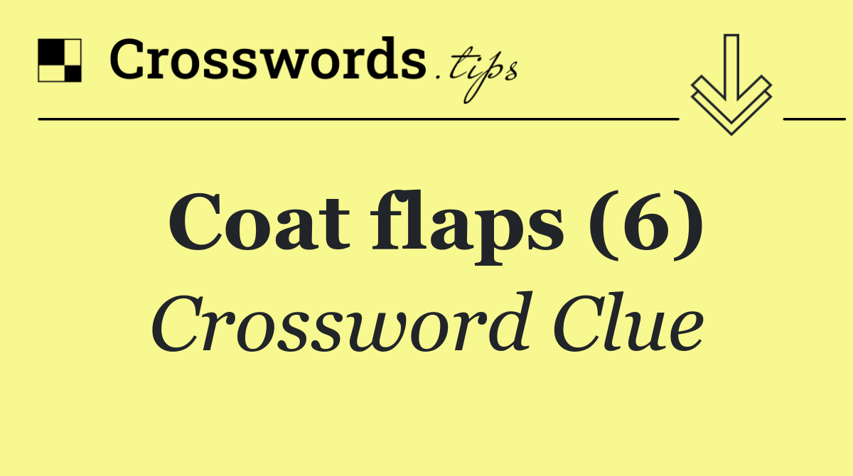 Coat flaps (6)