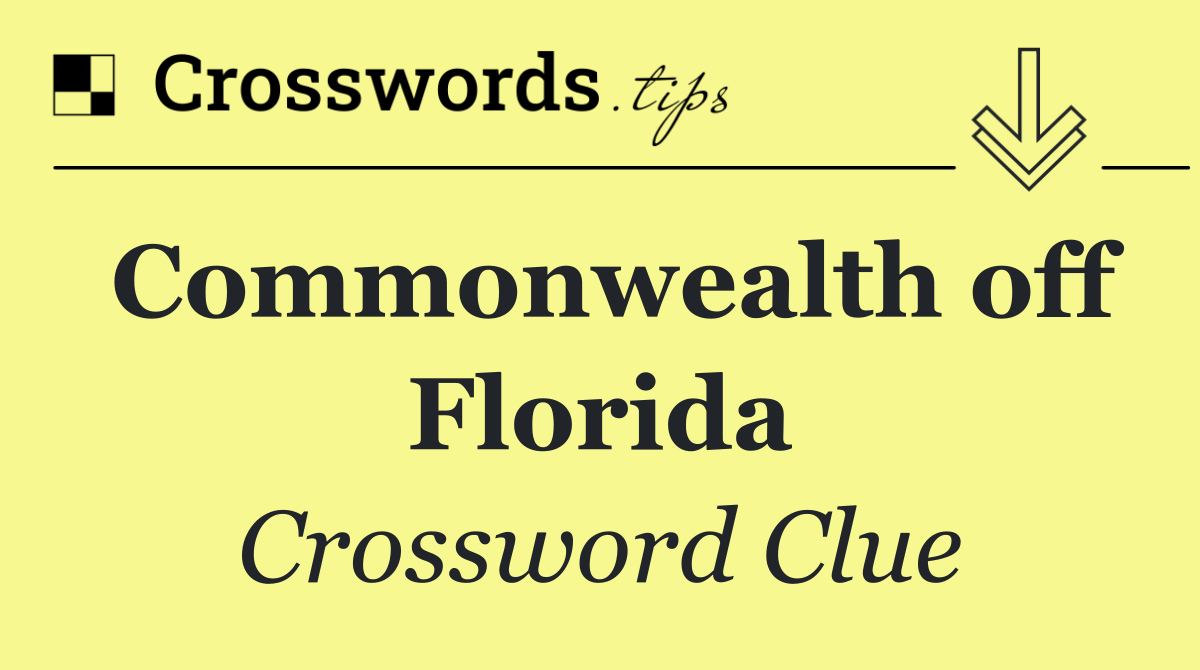 Commonwealth off Florida