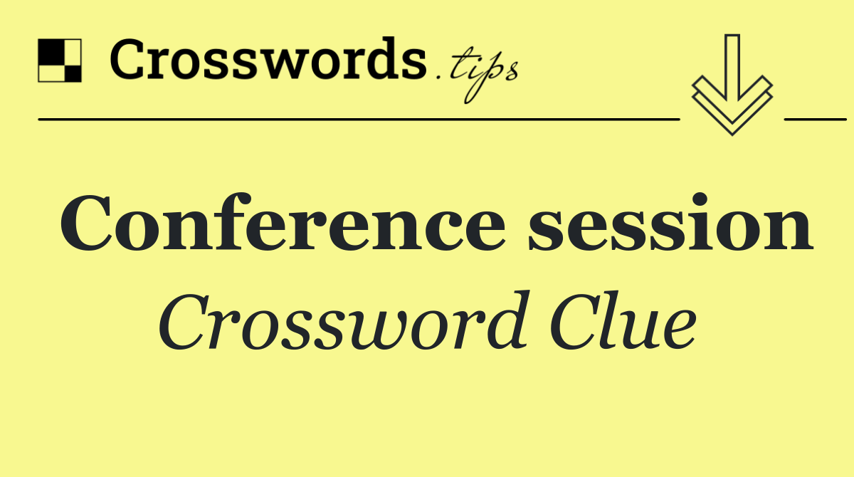 Conference session