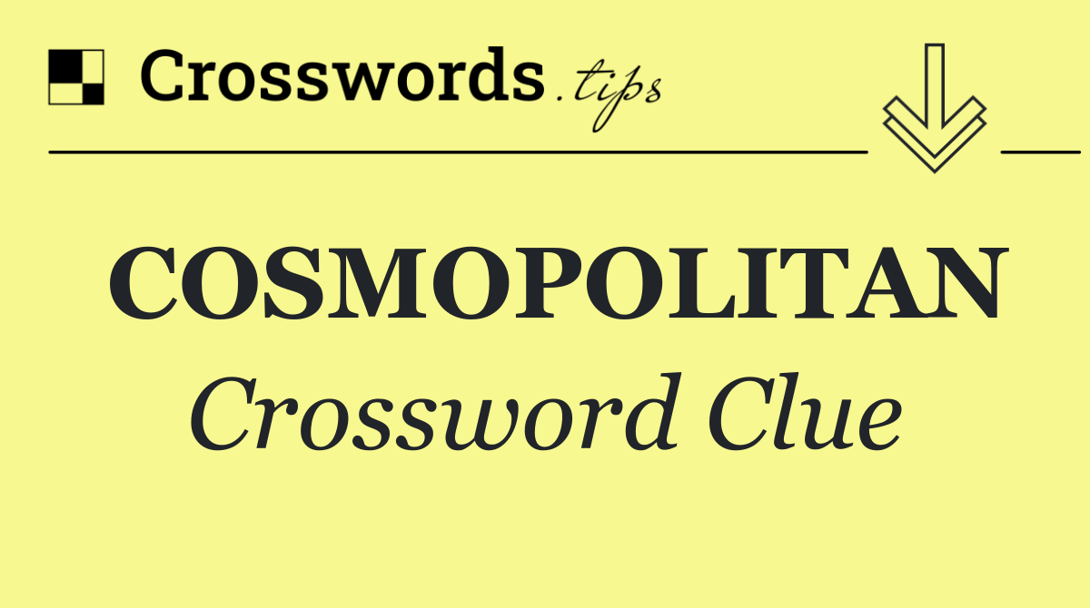 COSMOPOLITAN
