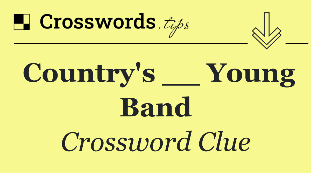 Country's __ Young Band