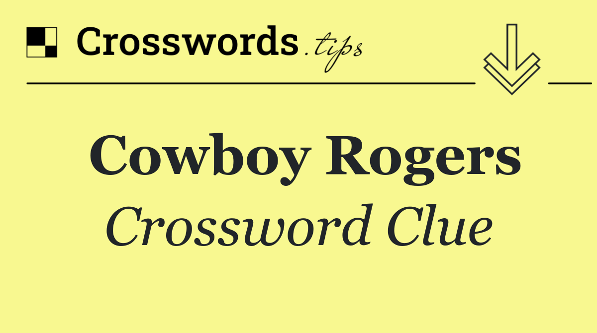 Cowboy Rogers