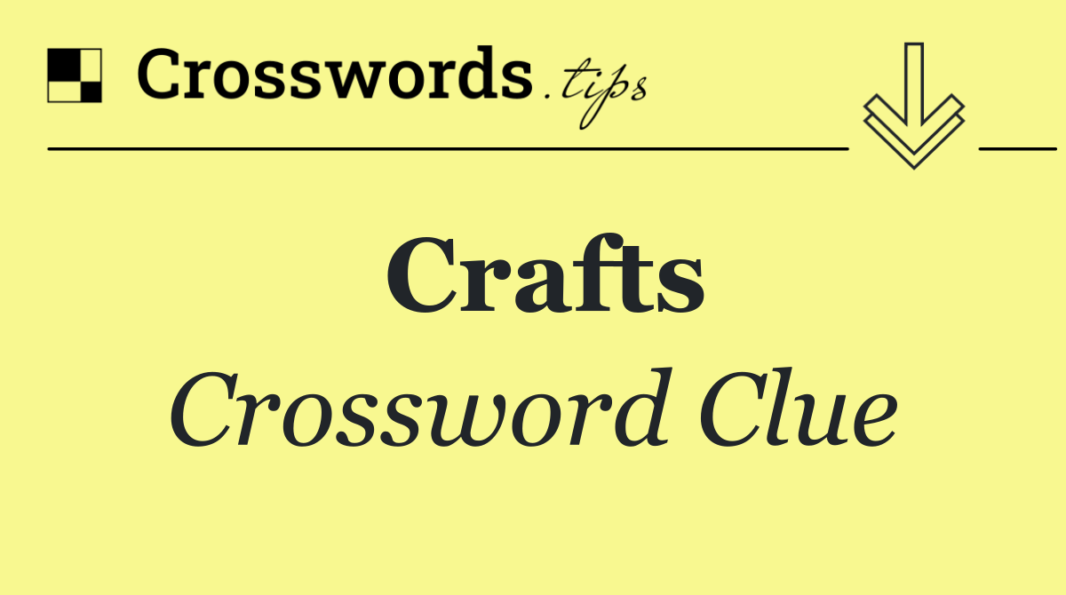 Crafts
