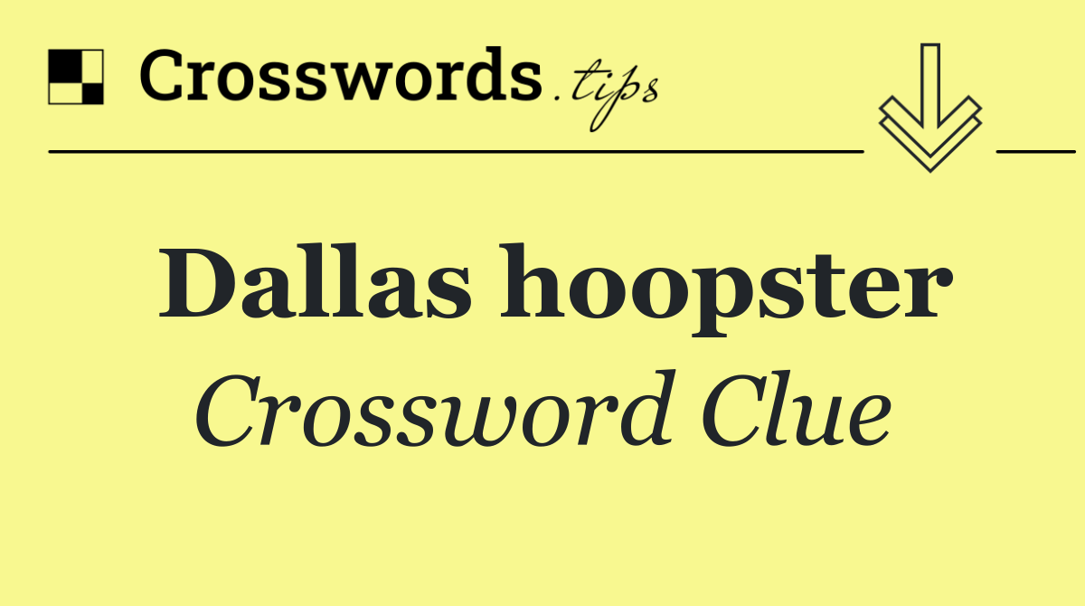 Dallas hoopster