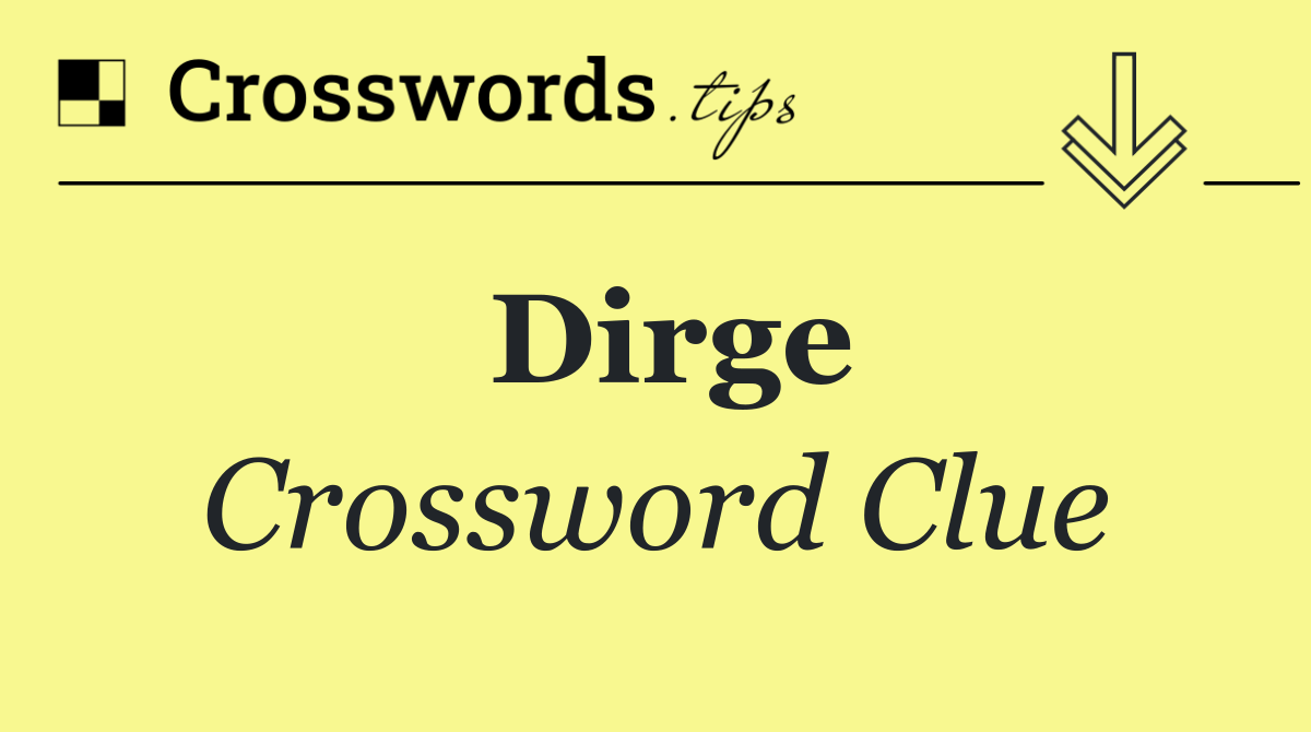 Dirge