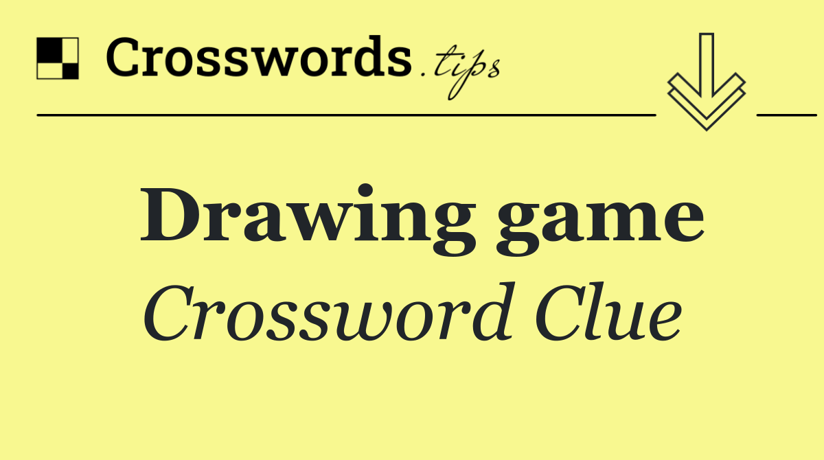 Drawing game