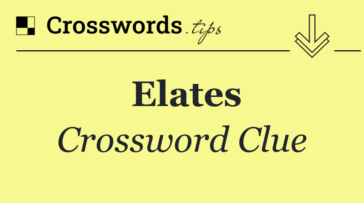 Elates