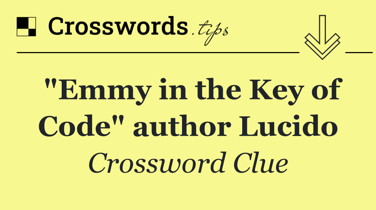 Emmy in the key of code