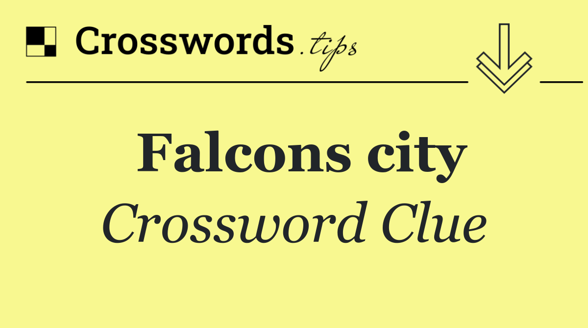 Falcons city