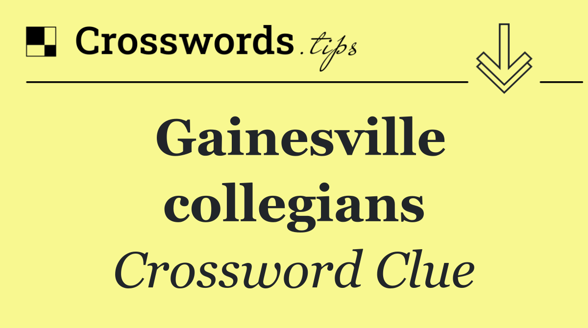 Gainesville collegians
