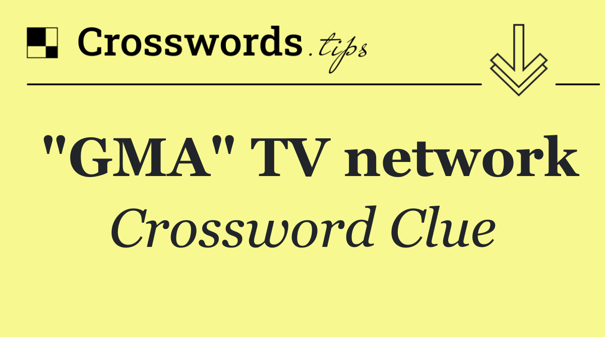 "GMA" TV network