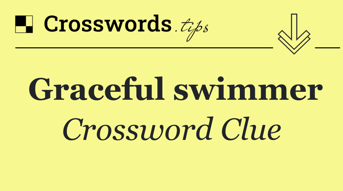 Graceful swimmer