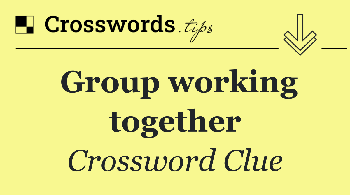 Group working together