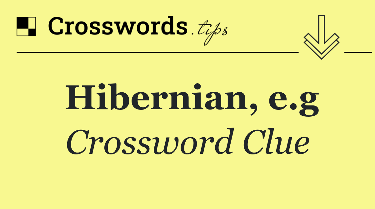 Hibernian, e.g
