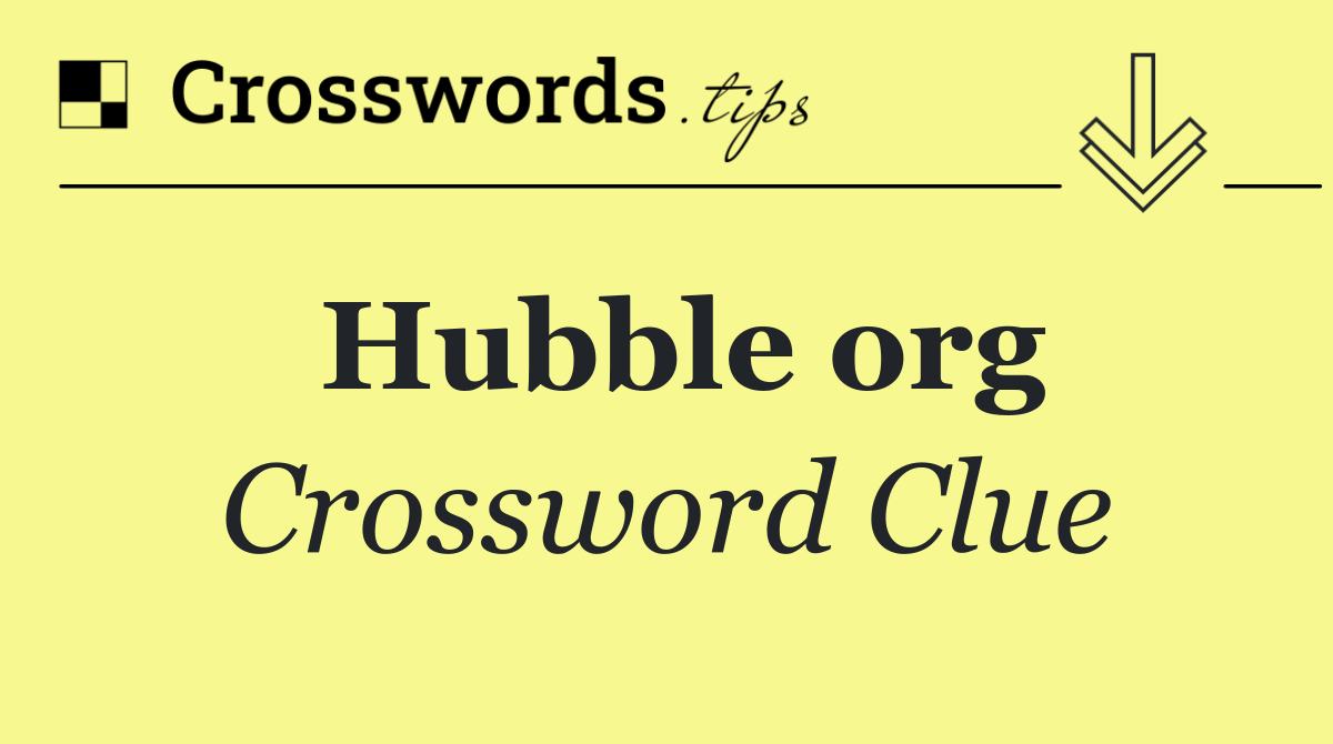 Hubble org