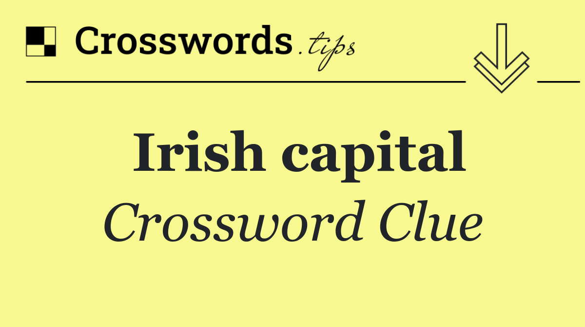 Irish capital