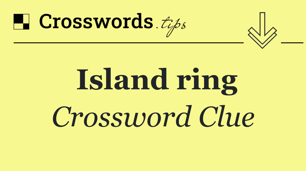 Island ring