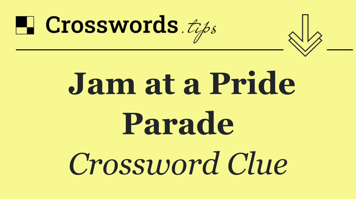 Jam at a Pride Parade