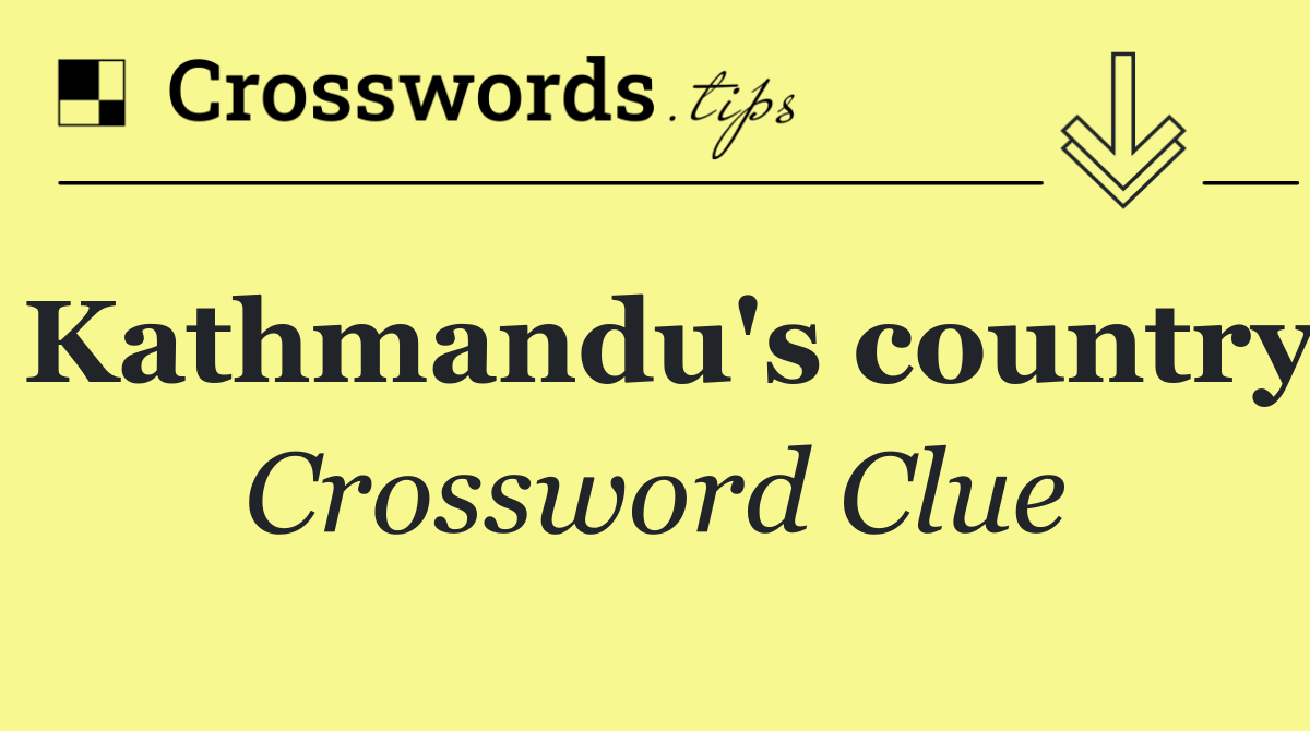 Kathmandu's country