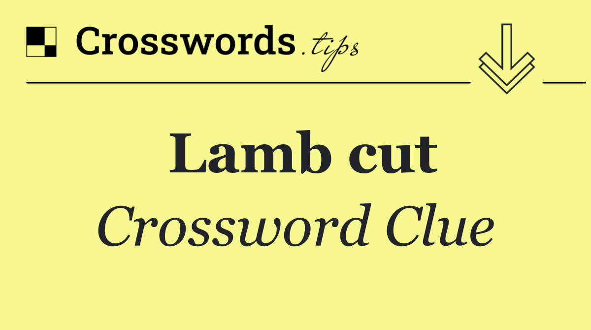 Lamb cut