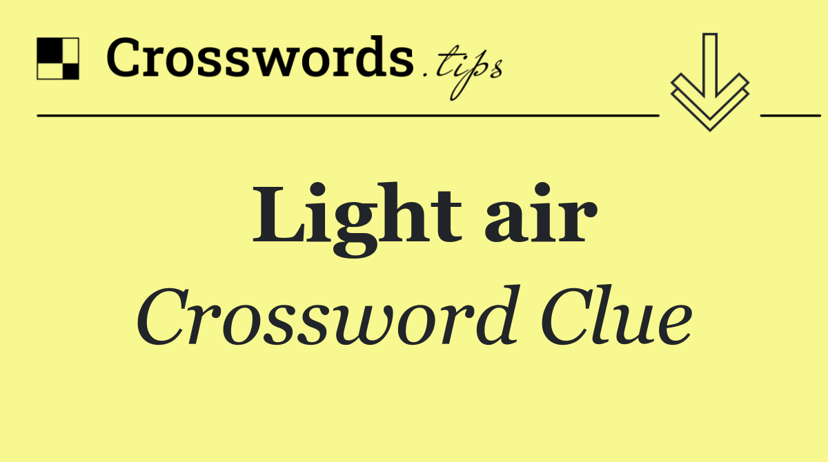 Light air