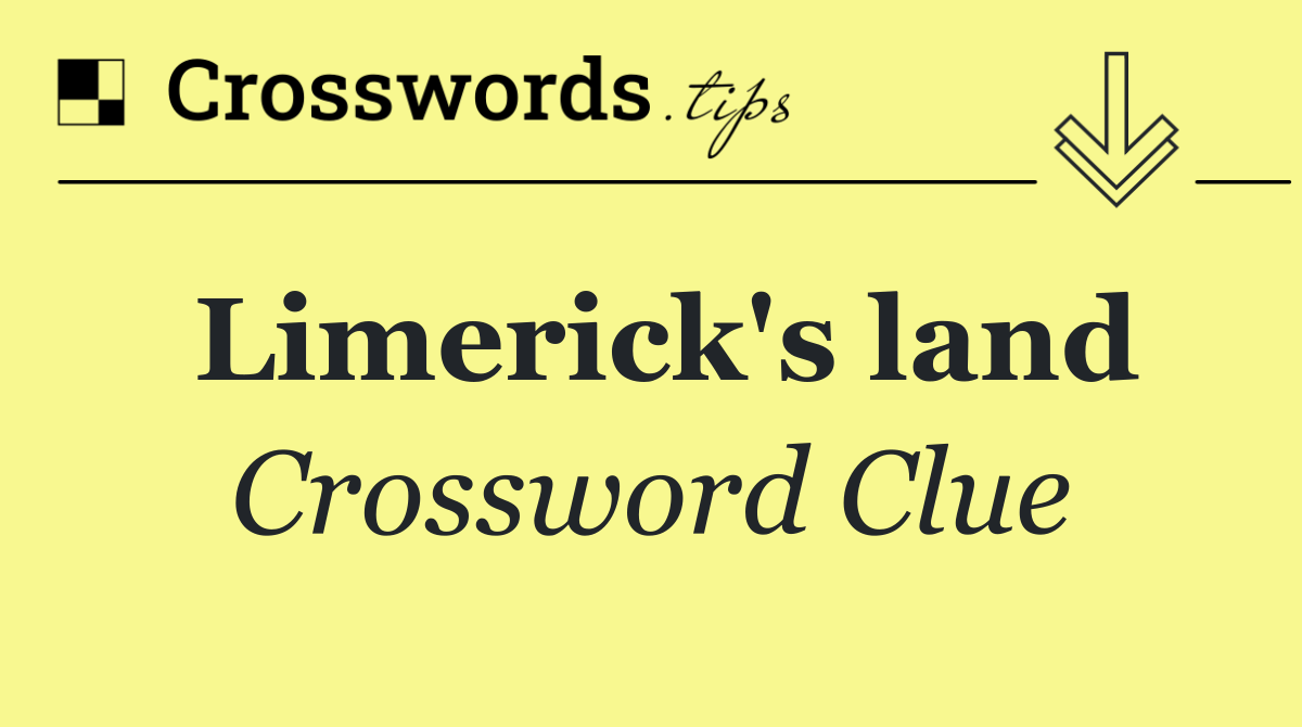 Limerick's land