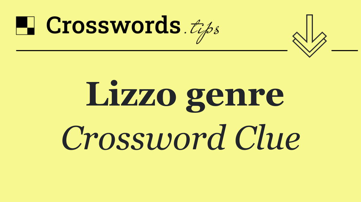 Lizzo genre