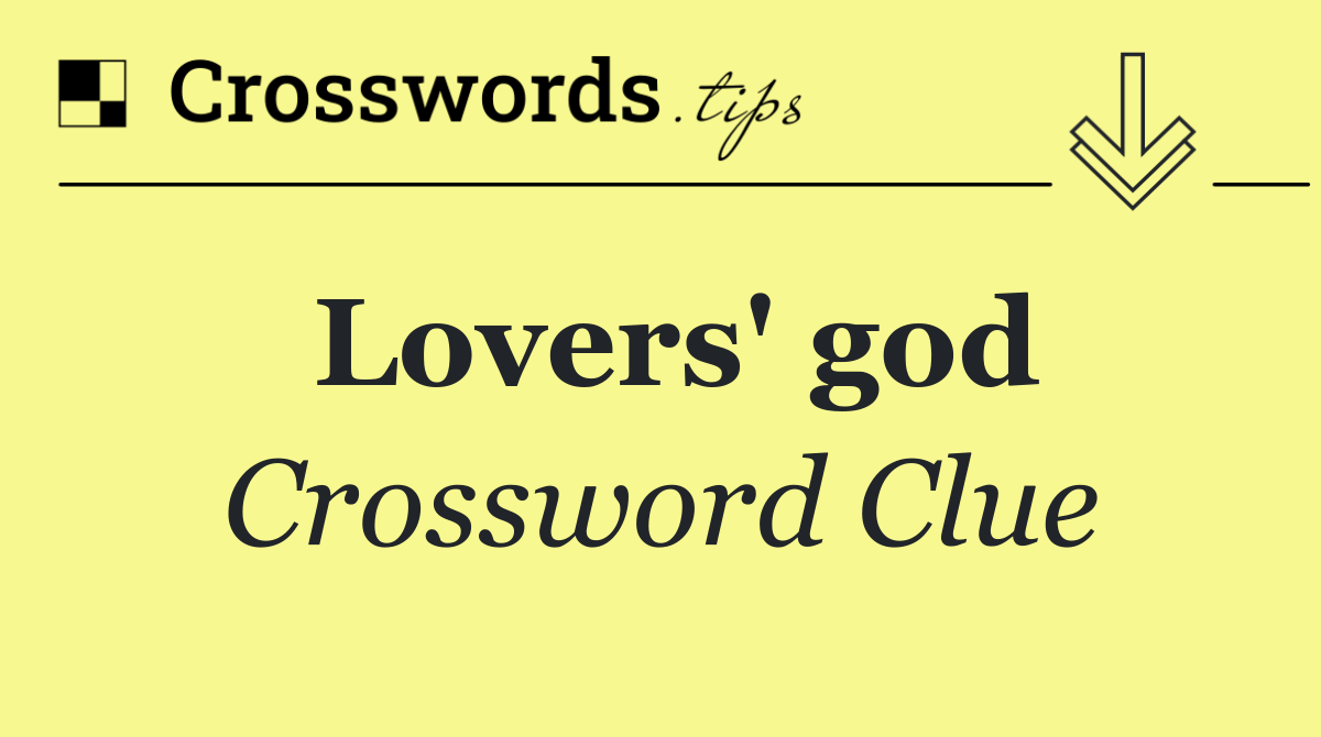 Lovers' god
