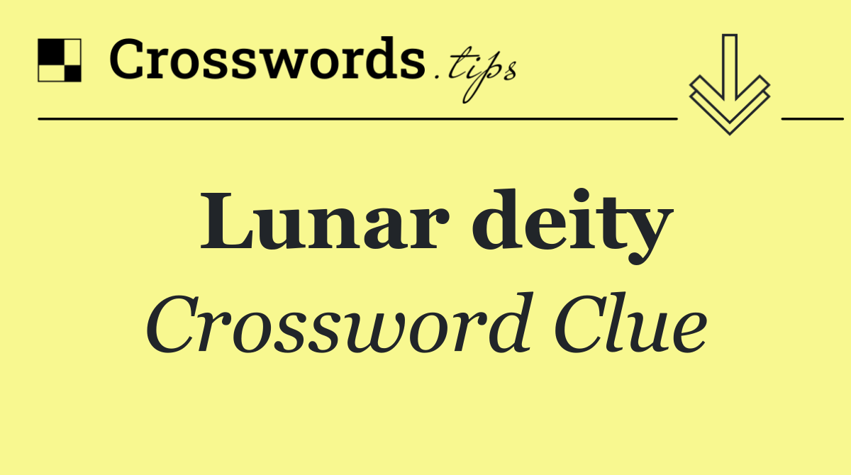 Lunar deity