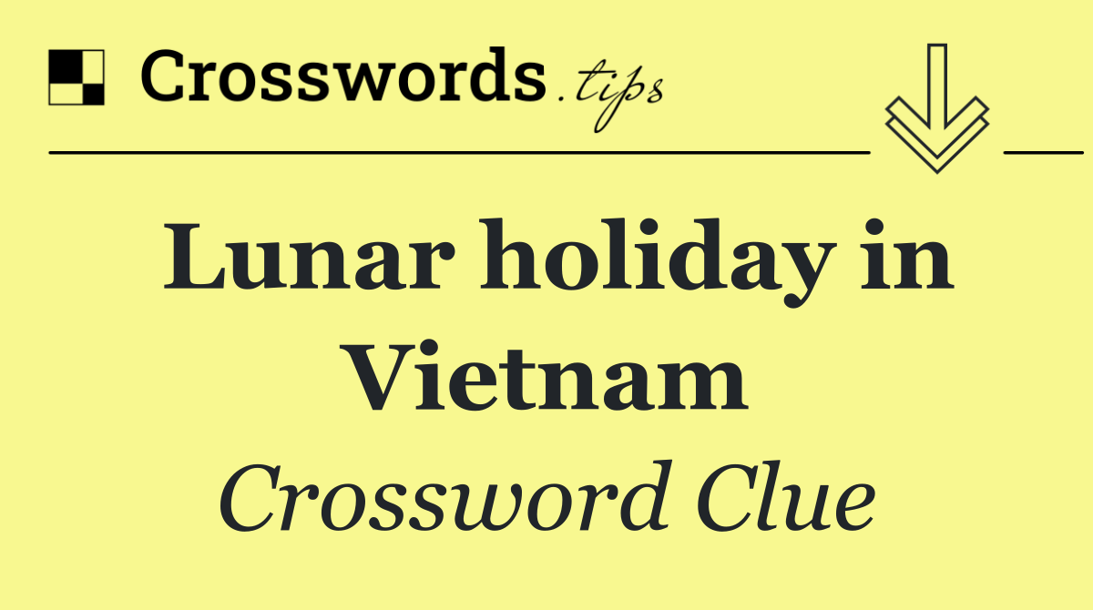 Lunar holiday in Vietnam