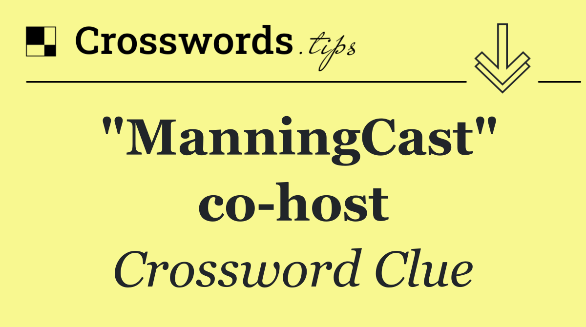 "ManningCast" co host